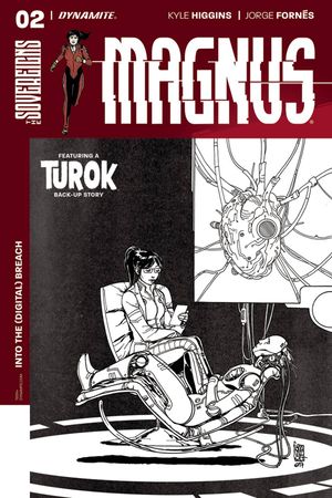 Magnus #2 (Cover C 10 Copy Camuncoli B&w)