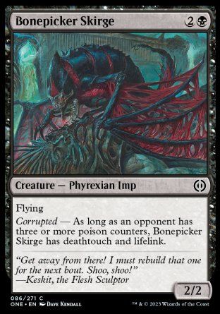 Bonepicker Skirge (Phyrexia: All Will Be One) Trading Card