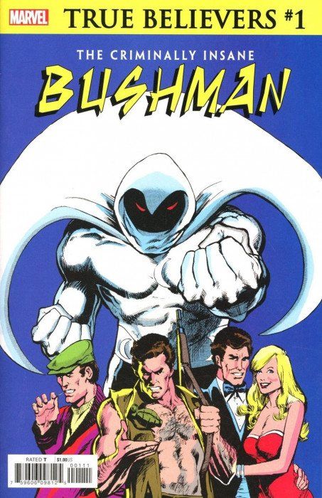 True Believers: The Criminally Insane - Bushman #1 Comic