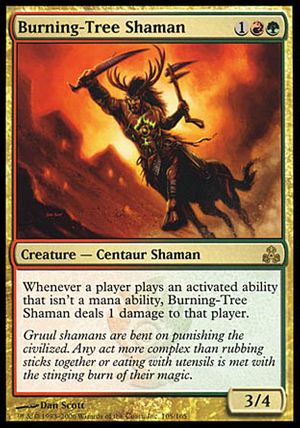 Burning-Tree Shaman (Guildpact)