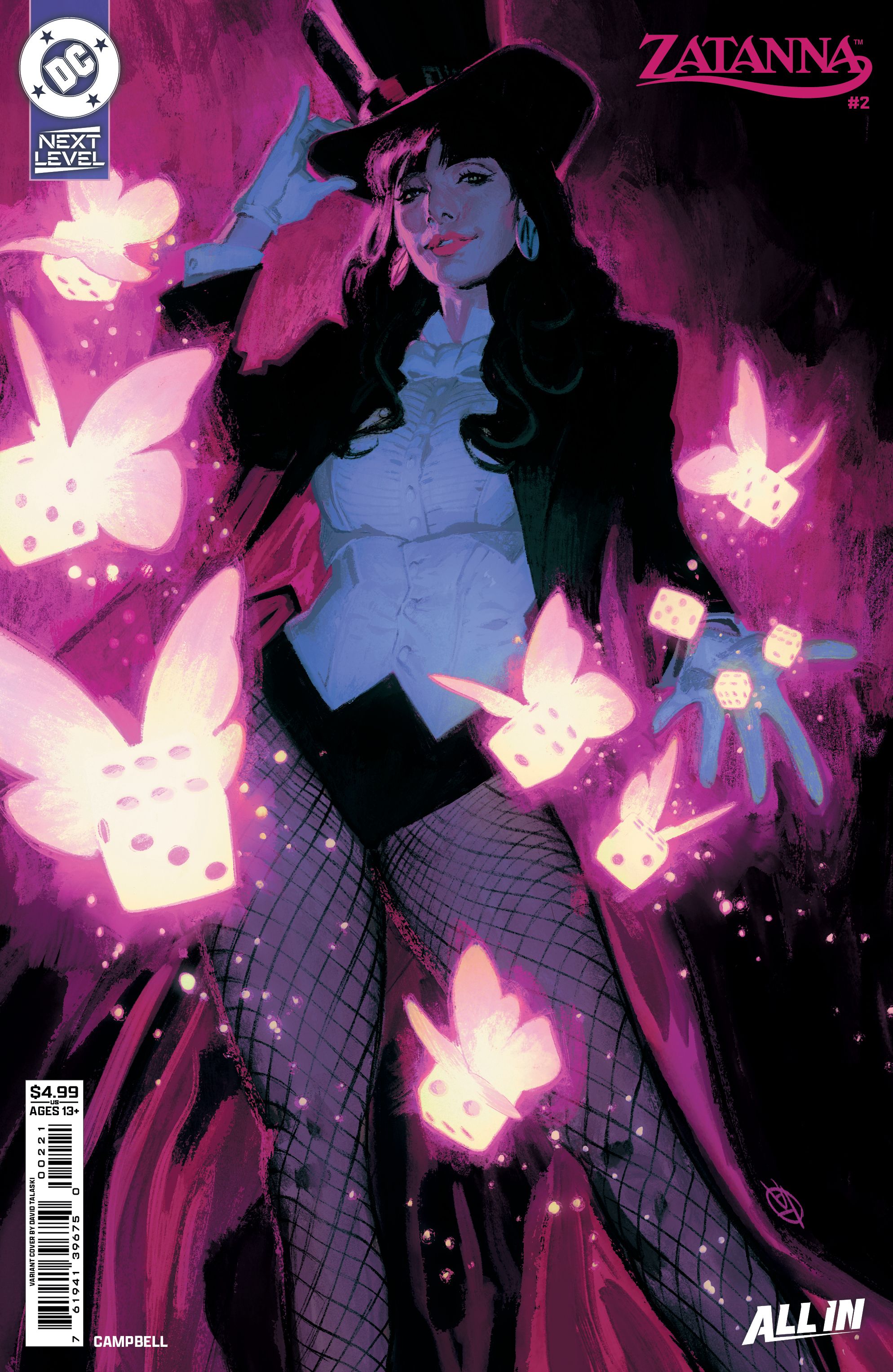Zatanna #2 (Cvr B David Talaski Card Stock Variant) Comic