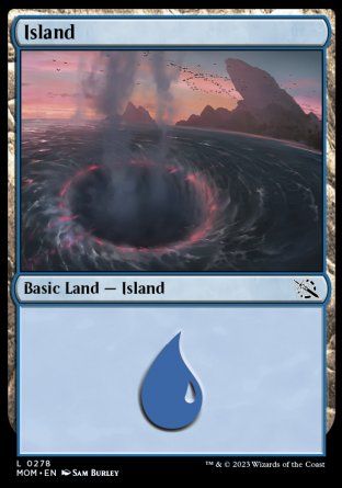 Island (March of the Machine) Trading Card