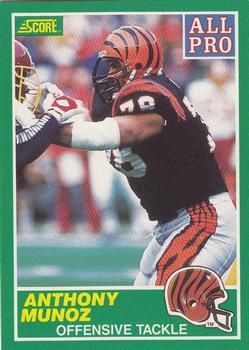 Anthony Munoz 1989 Score #309 Sports Card