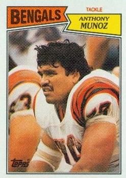 Anthony Munoz 1987 Topps #192 Sports Card