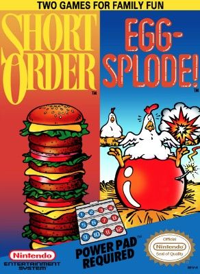Short Order/Eggsplode Video Game