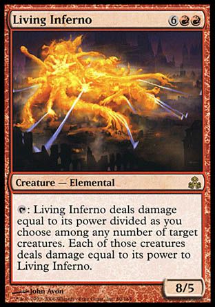 Living Inferno (Guildpact) Trading Card