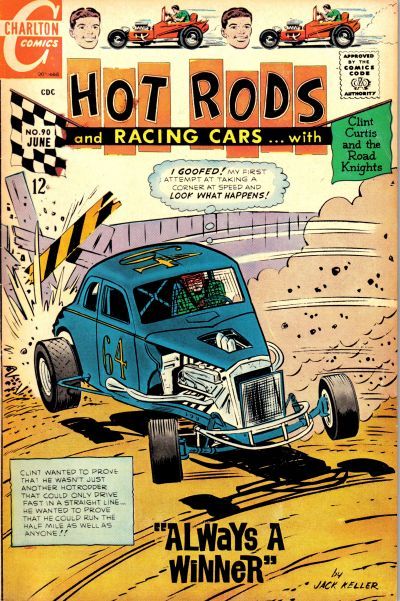 Hot Rods and Racing Cars #90 Comic