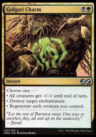 Golgari Charm (Ultimate Masters) Trading Card