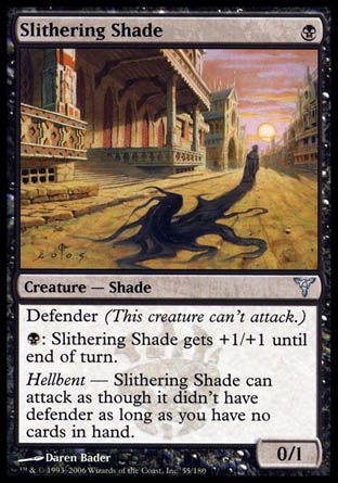 Slithering Shade (Dissension) Trading Card