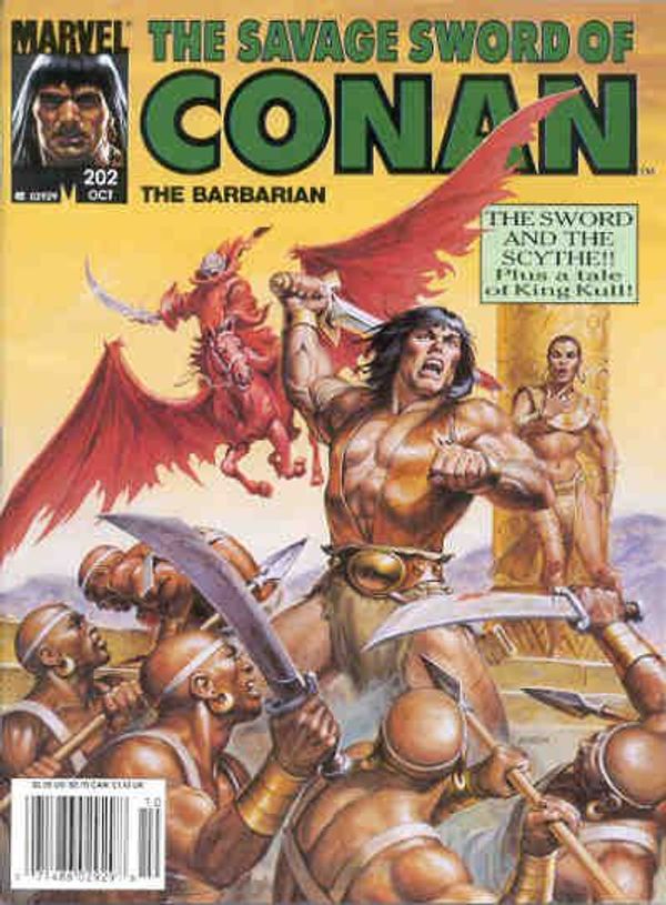The Savage Sword of Conan #202