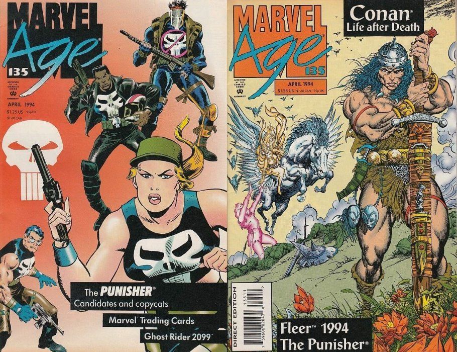 Marvel Age #135 Comic