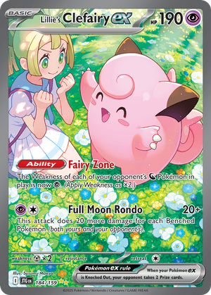Lillie's Clefairy ex (184/159) - Journey Together