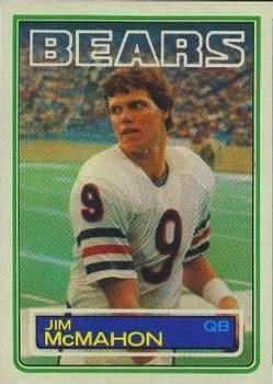 Jim McMahon 1983 Topps #33 Sports Card