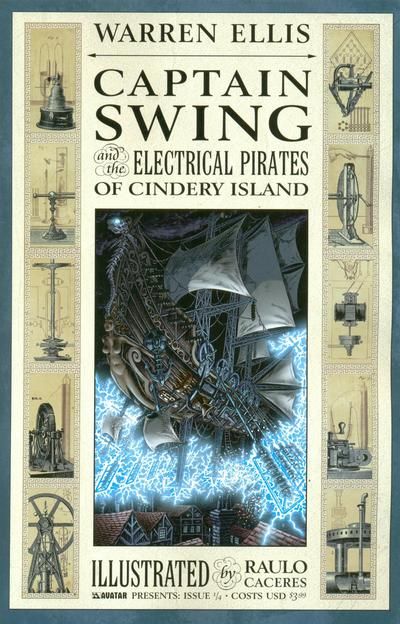 Captain Swing and the Electrical Pirates of Cindery Island #1 Comic