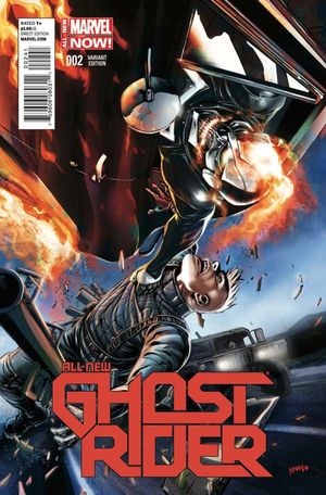 All New Ghost Rider #2 (Mhan Vehicle Var)