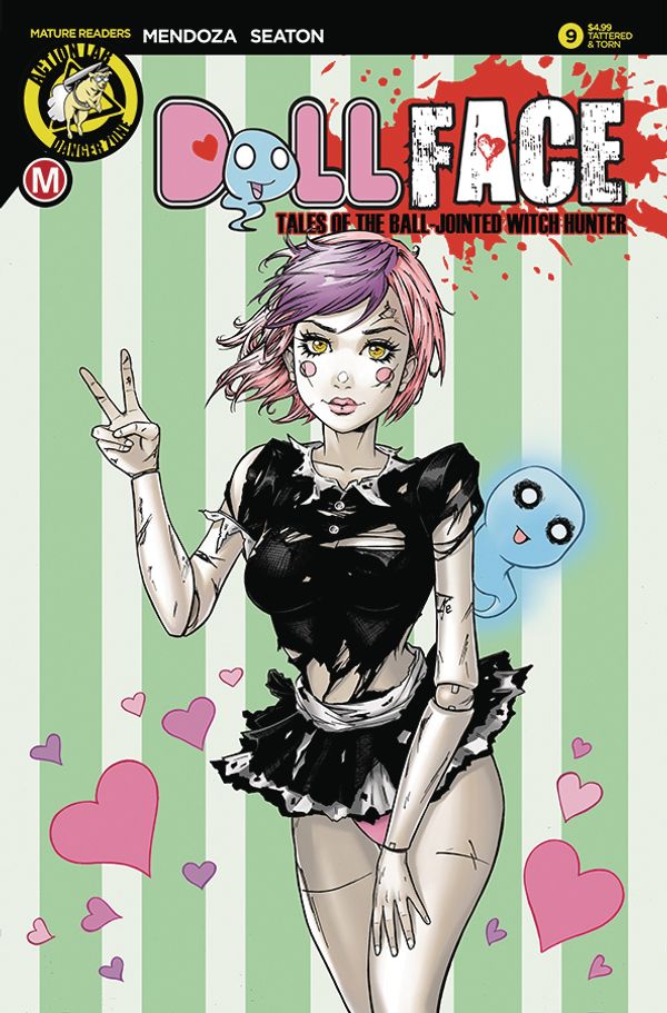 Dollface #9 (Cover D Turner Pin Up Tattered &am)