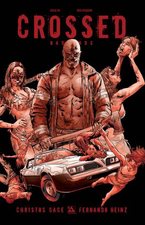 Crossed Badlands #93 (Red Crossed Order Incentive Cover)
