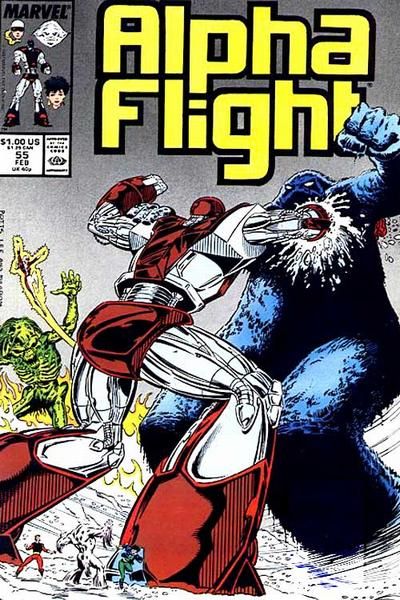 Alpha Flight #55 Comic