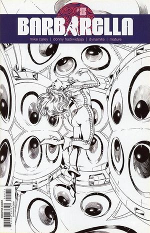 Barbarella #8 (Cover G 20 Copy Guice B&w Cover)