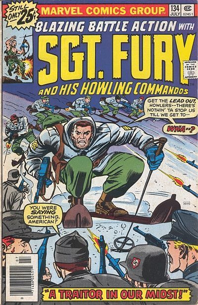 Sgt. Fury and His Howling Commandos #134 Comic