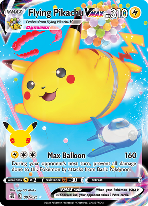 Flying Pikachu VMAX (7/25) - Celebrations