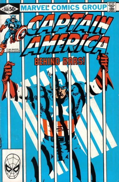 Captain America #260 Comic