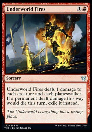 Underworld Fires (Theros Beyond Death) Trading Card