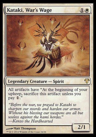 Kataki, War's Wage (Modern Event Deck) Trading Card