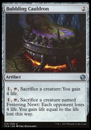 Bubbling Cauldron (Iconic Masters) Trading Card