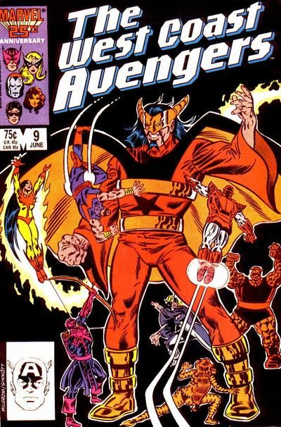 West Coast Avengers #9 Comic