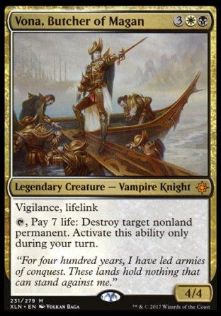 Vona, Butcher of Magan (Ixalan) Trading Card