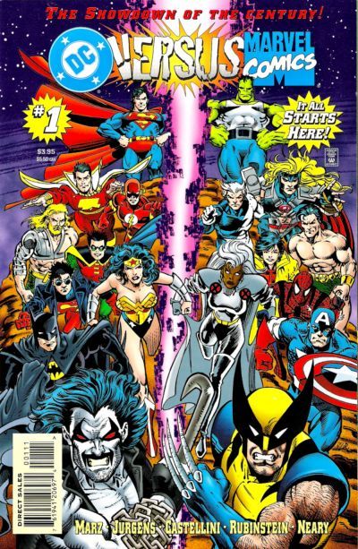 DC Versus Marvel/Marvel Versus DC #1 Comic