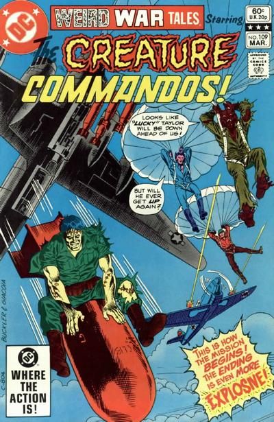 Weird War Tales #109 Comic