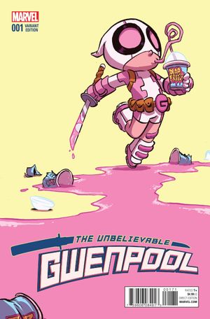 The Unbelievable Gwenpool #1 (Young Variant Cover)