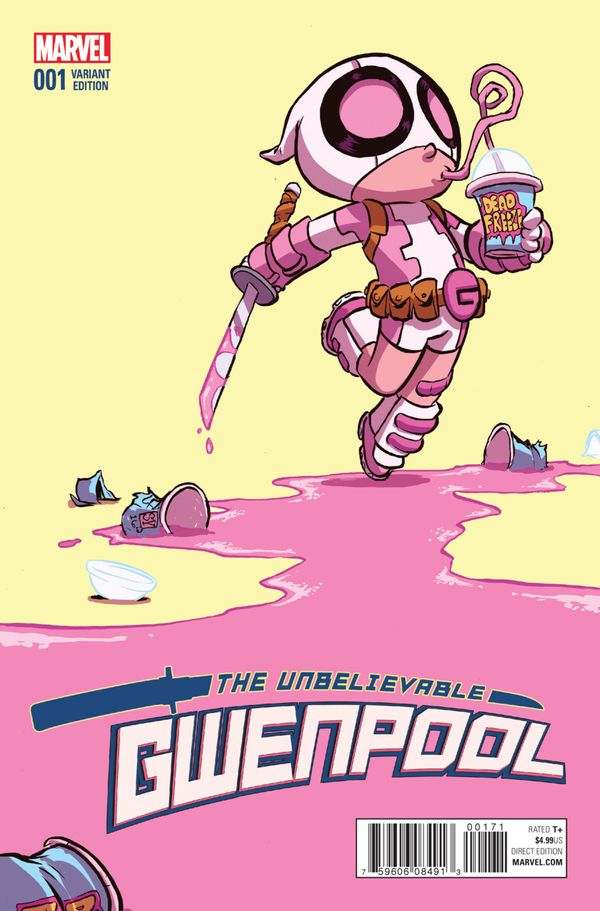 The Unbelievable Gwenpool #1 (Young Variant Cover)