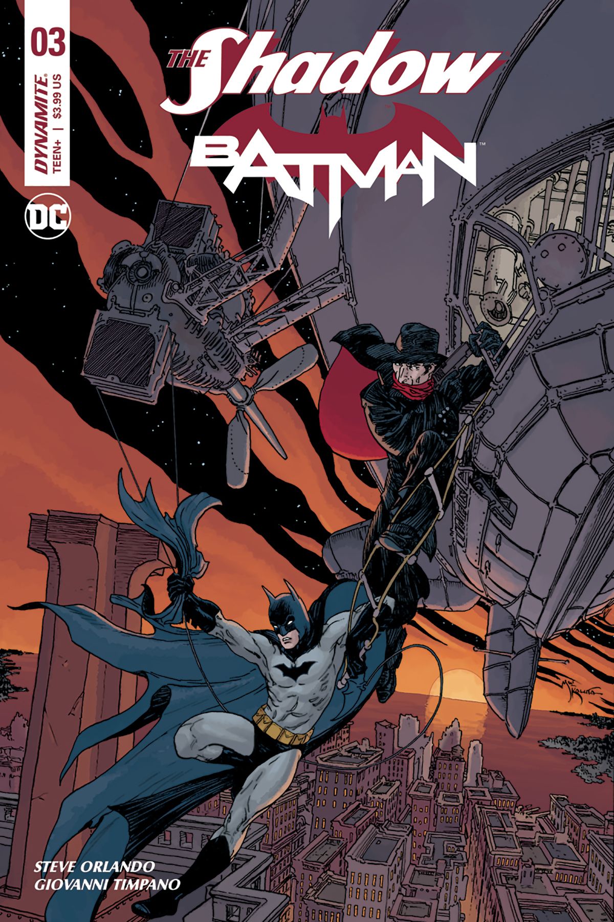 Shadow/Batman #3 Comic