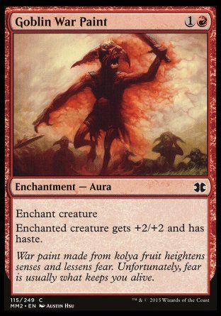 Goblin War Paint (Modern Masters 2015) Trading Card