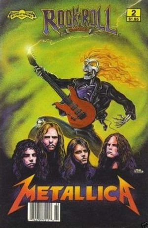 Rock N' Roll Comics #2 (Metallica) (2nd Printing)