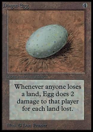 Dingus Egg (Alpha) Trading Card