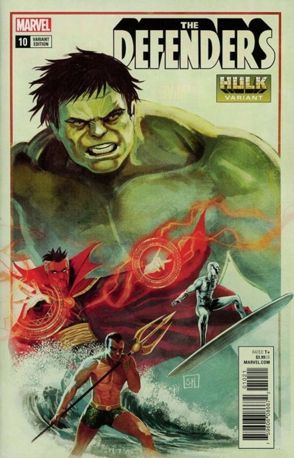 The Defenders #10 (Hulk Variant Leg)