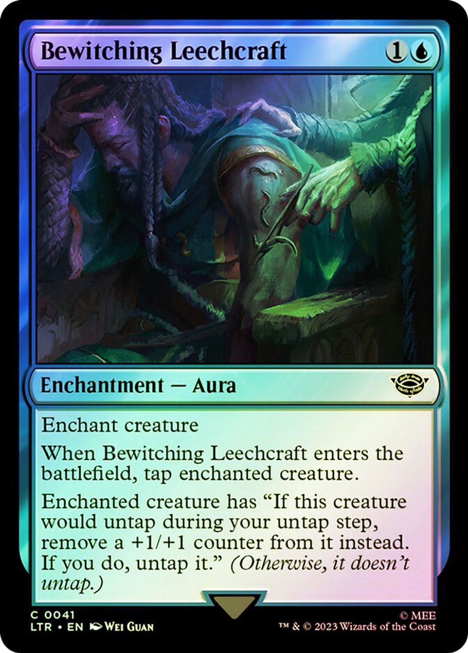 Bewitching Leechcraft (The Lord of the Rings - Foil) Trading Card