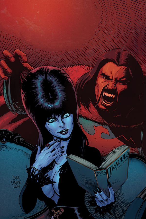 Elvira: Mistress of the Dark #4 (10 Copy Cermak Virgin Cover)