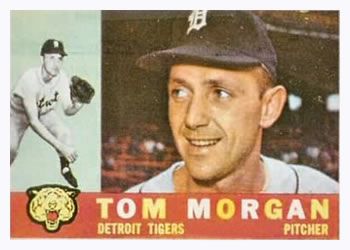 Tom Morgan 1960 Topps #33 Sports Card