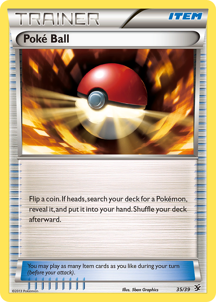 Poké Ball (Trainer: Item) (35/39) - Kalos Starter Set Pokémon Card