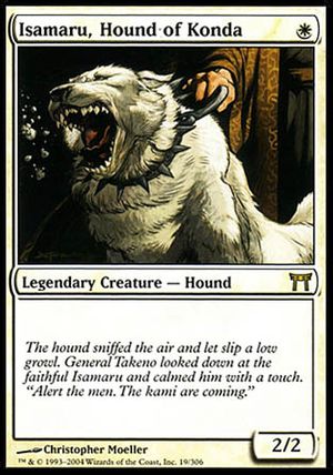 Isamaru, Hound of Konda (Champions of Kamigawa)