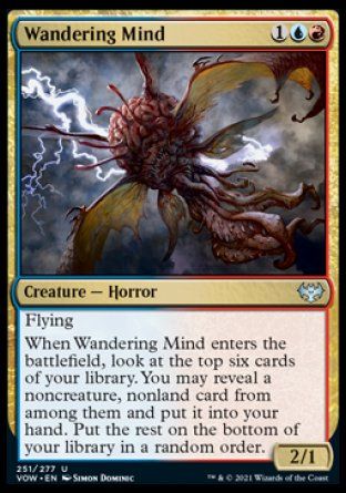 Wandering Mind (Innistrad: Crimson Vow) Trading Card