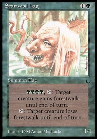 Scarwood Hag (The Dark) Trading Card