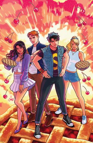 Jughead Piemageddon #1 (Cvr H Jen Bartel Foil Full Art Var)