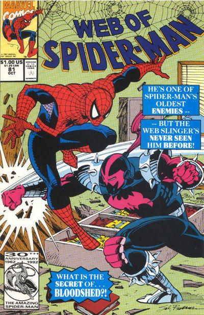Web of Spider-Man #81 Comic
