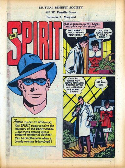 Spirit Section #12/31/1944 Comic